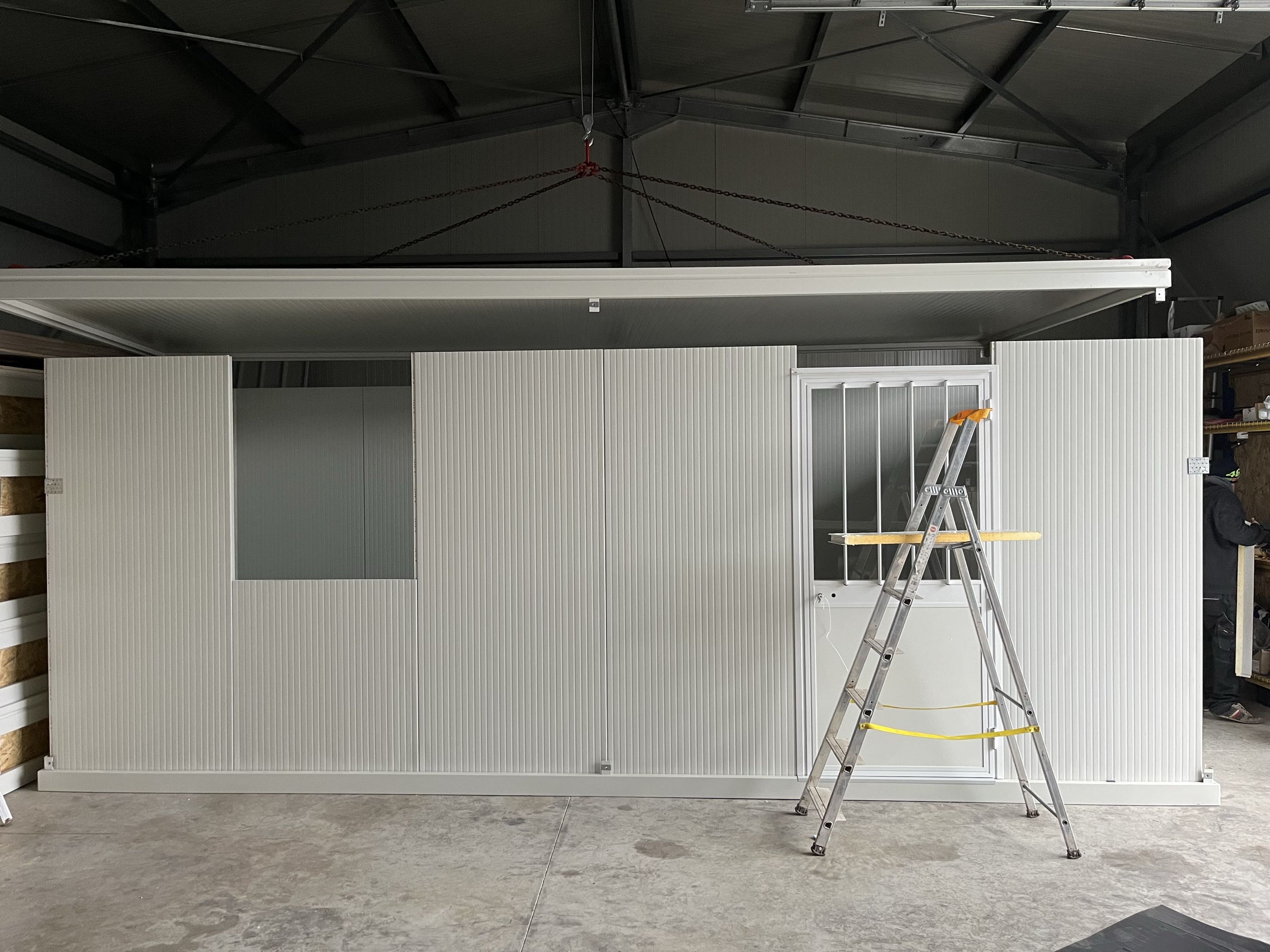Bungalow neuf sur chantier